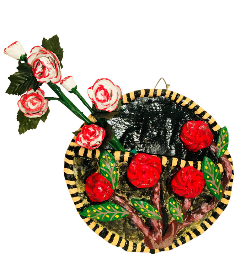 Rose Garden On Wall