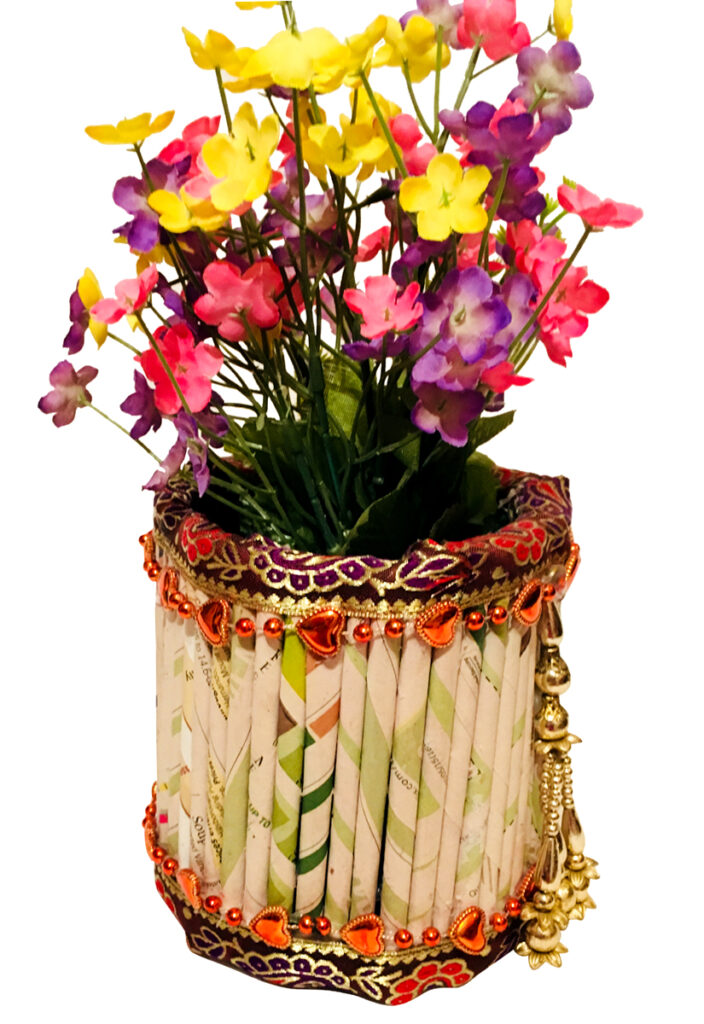 Strip Flower Vase