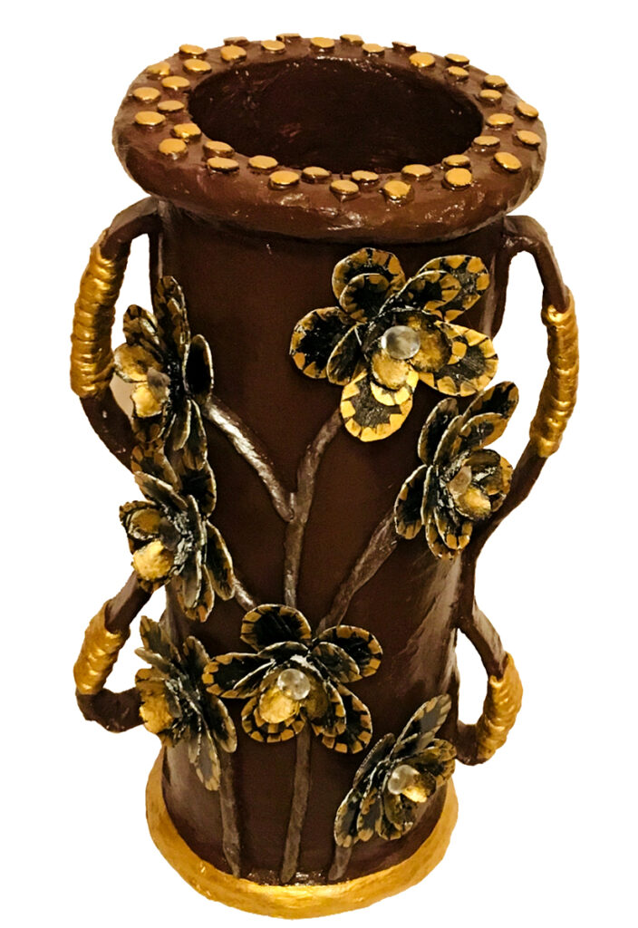 Antique Flower Vase( Sold) - Image 2