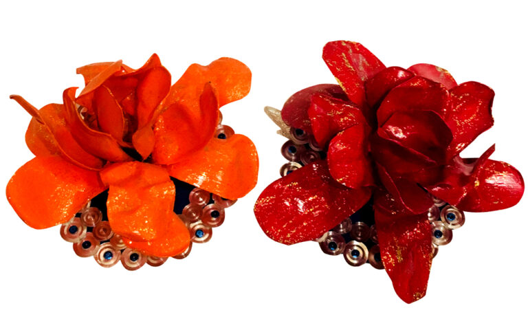 Decorative Hanging Flower(Set of 2) - Image 2